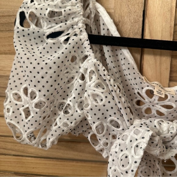 For love Lemons Cookies N Cream Tie Front Top - Picture 6 of 8